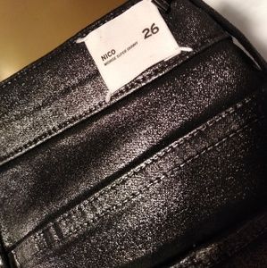 Midrise super skinny stretch jeans